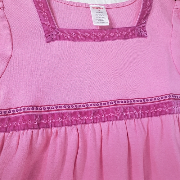Vintage Gymboree Girls Top Size 9 Pink Short Sleeve - Picture 3 of 7